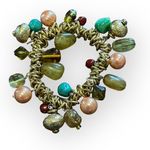 Joan Rivers  Charm Beaded Goldtone Bracelet Photo 0