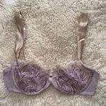 Victoria's Secret Elegant Lilac Embroidered Bra by - 34C - *see note* Photo 0