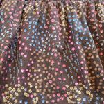 Summersalt  The Countryside Poplin Button Down Midi Dress Small Floral Tiered Photo 2