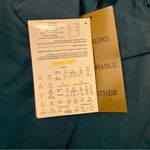 Dialogue NWT Vintage  Leather Blazer Photo 3