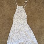 LA Hearts White Lace Mini Floral Dress Photo 2