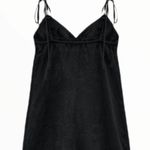 ZARA  gathered ruched black playsuit Photo 4