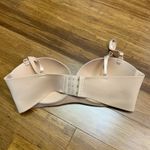 Sophie B Strapless Bra Womens Size 36C Beige Padded Wireless Convertible Nude Tan Photo 1