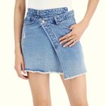 Tinseltown Asymmetrical Frayed Hem Skirt Photo 2