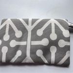 Little Orange Scooter Fabric Pouch Wallet Coin Purse Clutch Wristlet Grey White Photo 1