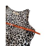 Faded Glory  Leopard Print Tank Top Cheetah Wide Strap Beach Coastal Summer Photo 7