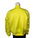 Levi's NWT Relaxed Bomber Jacket Ruched Sleeve Yellow Photo 5