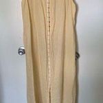Flax yellow linen maxi dress Photo 0