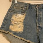 Brandy Melville MELVILLE Made in Italy Destroyed Distressed Shorts Size 4 Photo 2