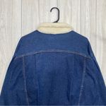 Levi's NEW Levi’s Warm Pleat Sleeve Sherpa Denim Trucker Jacket Warm Feeling M Medium Photo 5