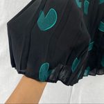 Loft Heart Print Chiffon Pleated Sleeveless Dress Photo 5