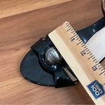 Coach Hellena Black Soft Patent Leather T-strap Kitten Heels Sandals Size 7.5B Photo 8