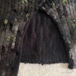 Free People Black Sequin Mini Dress Photo 3