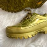 Vans x Collina Strada Gold Metallic Chunky Sneakers Size 6 Photo 4