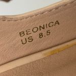 Shoedazzle  Tan Bionica Open Toe Mary Jane Heels Photo 5