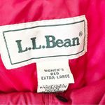 L.L.Bean Dark Red Ultrawarm Coat With Fur Trimmed Hood Photo 2