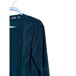 Chico's Travelers Sweater Set Medium Green Textured Tank Cardigan Slinky Stretch Photo 2