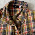 BDG Earth Tones Plaid Flannel Photo 2