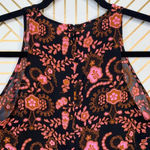 ALC Frank ALC A.L.C. Stuart Blouse Tank Top Top Sleeveless Henna Paisley Silk Pink Size 2 Photo 7