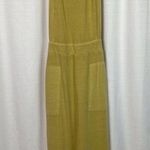 Free People Beach Light Yellow Sunrise Pinafore Jumper Sz.XS NWT Photo 3