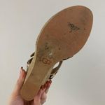 UGG Calf Hair Giraffe Leopard Jazmine Sandal Wedge Heels Photo 11