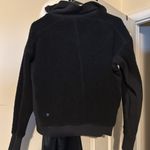 Lululemon Black Half-Zip Fleece Pullover Photo 4