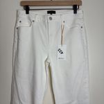 Quince  Luna Stretch Flare Jeans Cloud White Size 29‎ Photo 3
