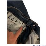 Loft ANN TAYLOR  EMBROIDERED MODERN SKINNY ANKLE JEANS, 2 (26) Photo 4