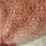 Sundance  Rose Palace Embroidered Dress Size large Lace‎ Overlay Cap Sleeve Party Photo 3