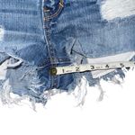 Hollister VTG Y2K Low Rise Micro Mini Denim Jean Shorts Distressed Size 0 / 24 Photo 10