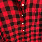 Old Navy Red and Black Plaid Dress Photo 3