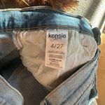 Kensie  Button Fly Denim Mini Skirt Photo 3