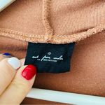 Urban Outfitters Oversized Button Up Hoodie Brown Sz XS Photo 3