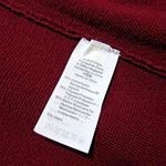 J.Crew NWT Juliette in Burgundy Open-Front Collarless Sweater Blazer XL Photo 5