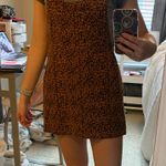 Forever 21 Leopard  Overall Dress Photo 6