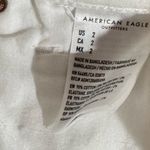 American Eagle  White Super High Rise Shortie Shorts Women’s 2 Photo 3