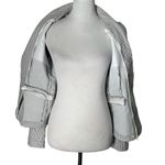 Reiss Monochrome Minimalist Blazer Women Size L One Button Suit Jacket Office Photo 1