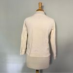 Ralph Lauren Lauren Cream Eyelet Crewneck Sweater Size S Photo 3