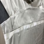 Dolce & Gabbana Silk Silver Sheath Dress Photo 3