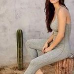 Free People Jumpsuit Women’s XS Olive Green One Piece Body Suit Athletic Soft Photo 0