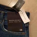 Banana Republic BNWT  High rise straight ankle denim jeans size 28 - so cute Photo 1