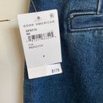 Good American Women's 90's Pleated Trouser Indigo Blue Jeans 6/28 X 33 - NWT Photo 8