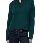 DKNY Alo Accolade 1/4 Zip Pullover Green Photo 0