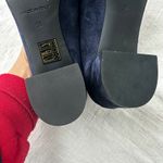 Everlane  NWOB The Day Heel Suede Block Heel Pumps‎ Navy Blue Shoes 5.5 Photo 2