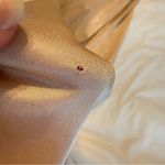 Vintage Lorraine Long Slip Beige USA made Lace trim Size 36 Tan Photo 14