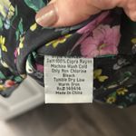 Johnny Was EUC  Ella Flower Verity Blouse XS Oversized Photo 3