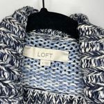 Loft  Chunky Open Knit Tie Waist Oversized Long Line Cardigan Sweater XS/S Photo 1