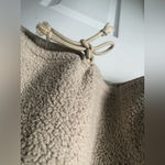 Nike Therma fit Womens S Oversized crop Sherpa Fleece Sweatshirt pullover jacket Photo 5