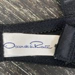 Oscar de la Renta  Black & Gold Lightly Lined Underwire Bra 34C Photo 4