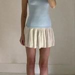 Theory Vintage Y2K Clasp Strap Tank Top One Size Light Blue Photo 2